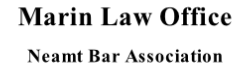 Marin Law Office
Neamt Bar Association

